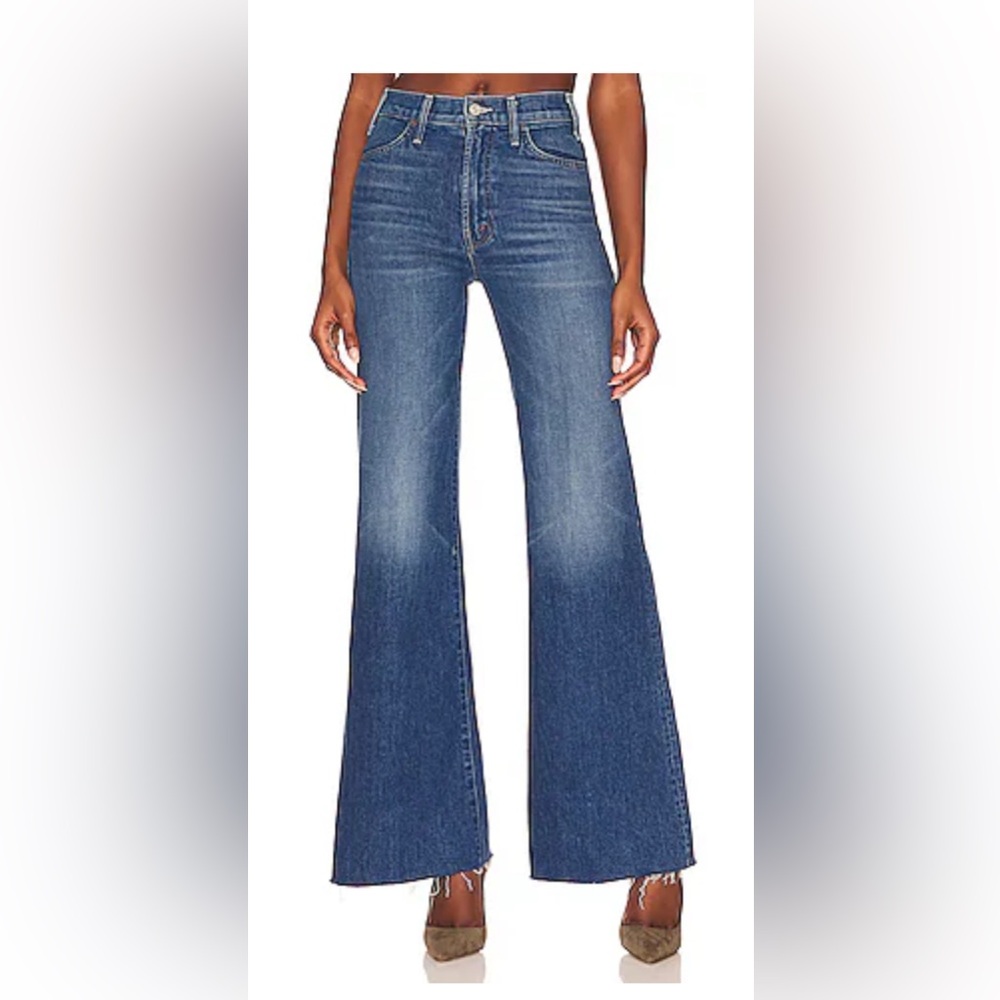 New without tags - MOTHER Hustler Roller Heel Fray in Perfect Drug size 24